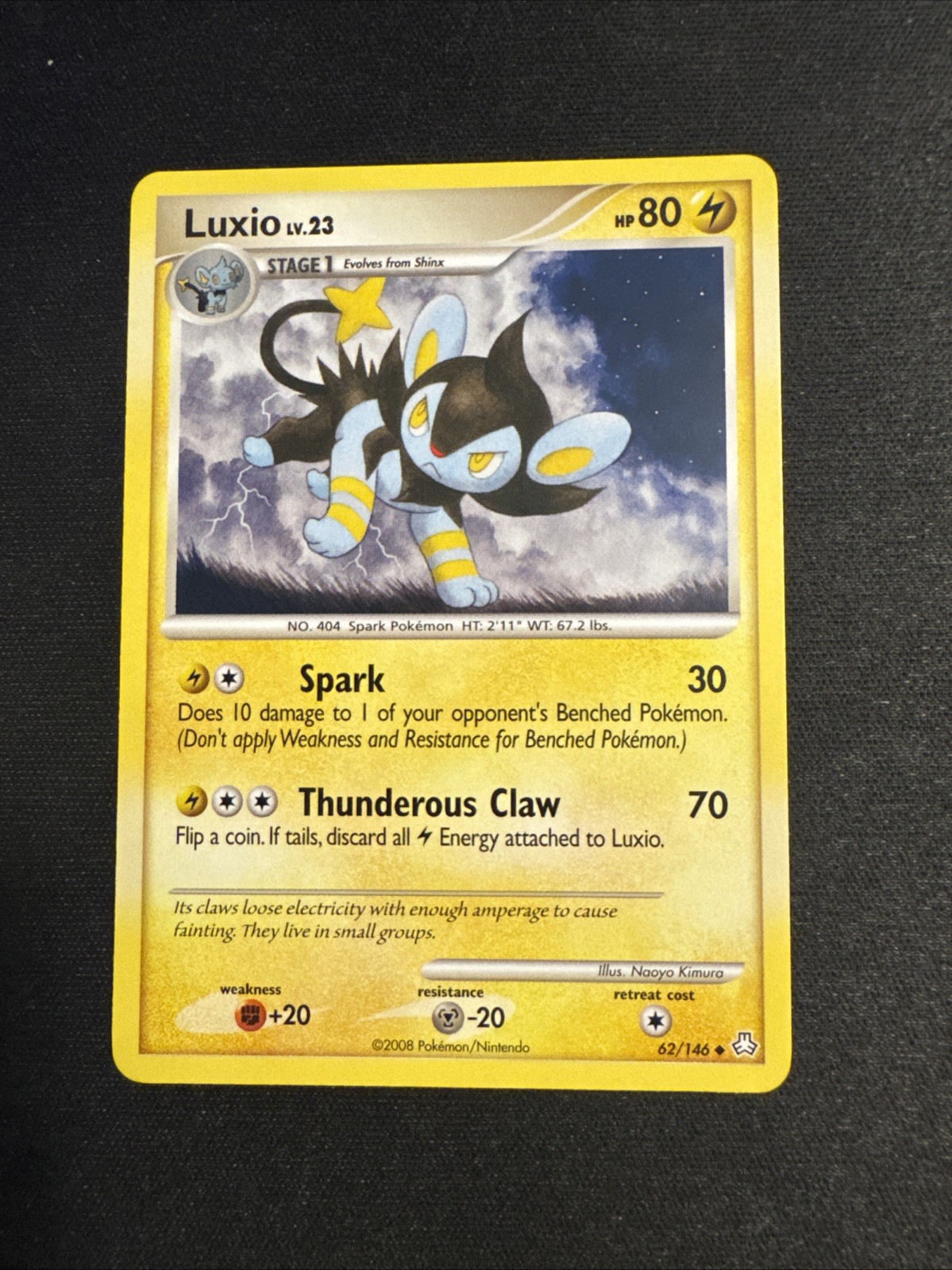 Luxio 62/146 Legends Awakened Uncommon