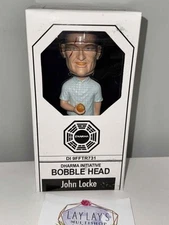 Dharma Initative Bobble Head - John Locke - LOST series - BRAND NEW