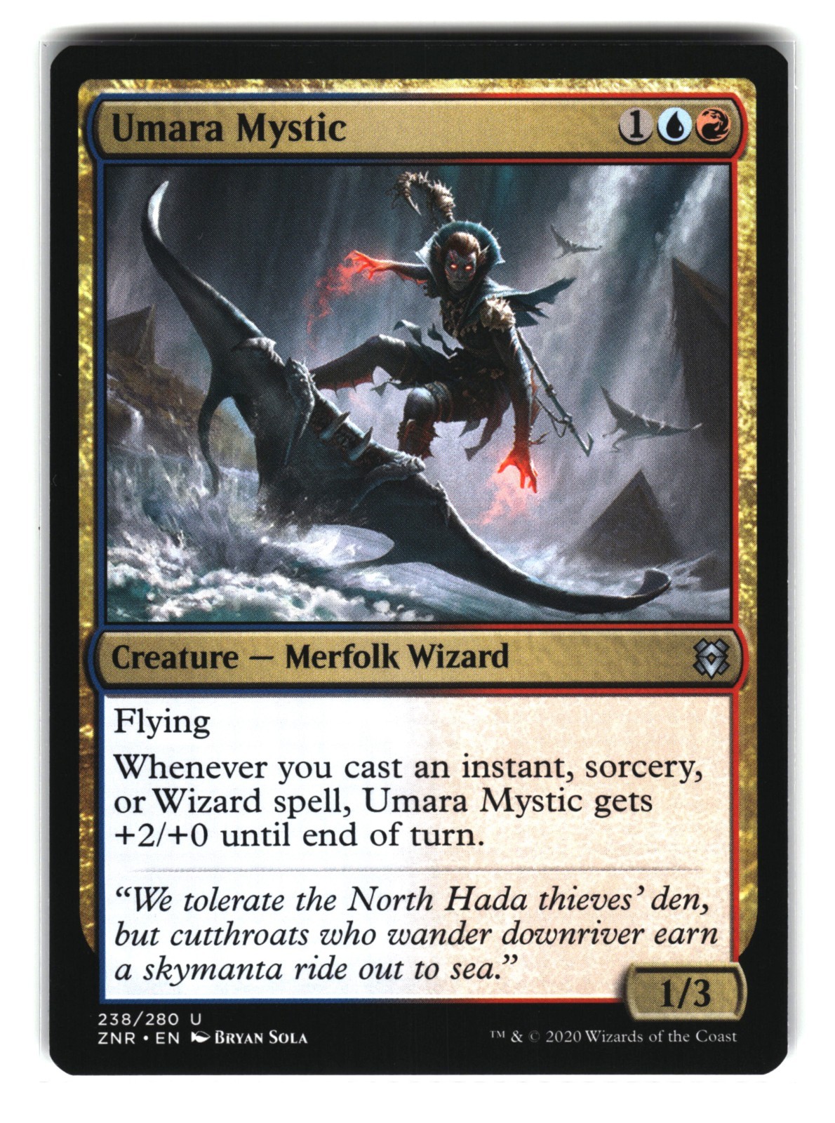 Umara Mystic 238/280 Zendikar Rising Magic MTG 2020