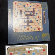 Vintage 1977 Scrabble Deluxe Edition By Selchow & Righter Company