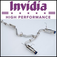 Invidia N1 Titanium Tips Cat-back Exhaust System Fits 2022-2024 Subaru Wrx