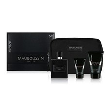 MAUBOUSSIN Herren Parfum Box für ihn In Black - 3 PRODUKTE + EAU DE PARFUM