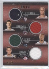 2007-08 Luxury Box Seven Piece Relics 9/50 Richard Jefferson Rashard Lewis 0b2