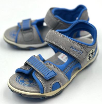 Superfit MIKE 3.0 Grau/Blau Gr. 33 Kinder Jungen Sandalen UVP: 64,95  (6676)