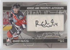 2013-14 ITG Heroes and Prospects Auto Rourke Chartier #A-RC Auto 0a4