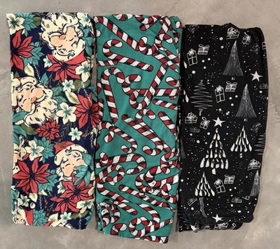 LuLaRoe OS One Size (2-10) Leggings / Christmas / LOT 