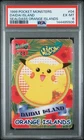 Pikachu Daidai Island Sealdass Orange Islands PSA 6 Pocket Monsters #04 POP 3