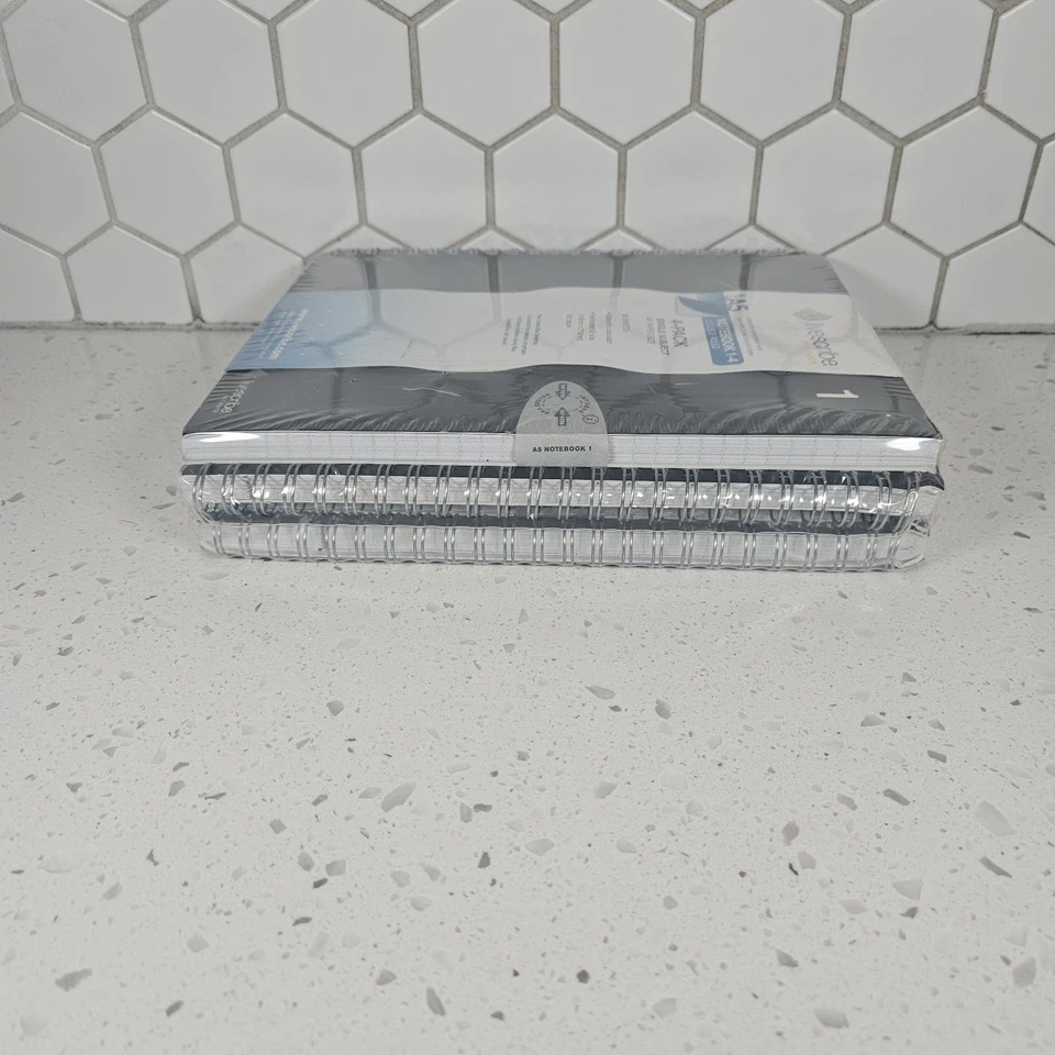 Livescribe Dot Paper A5 Notebook 1-4, 4-Pack Single Subject NEW Factory Sealed - Image 3 of 4