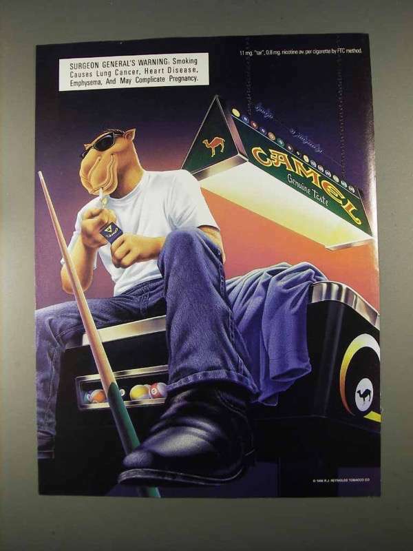 1996年 ビンテージ アメリカ CAMEL キャメル 非売品 特大プロモ