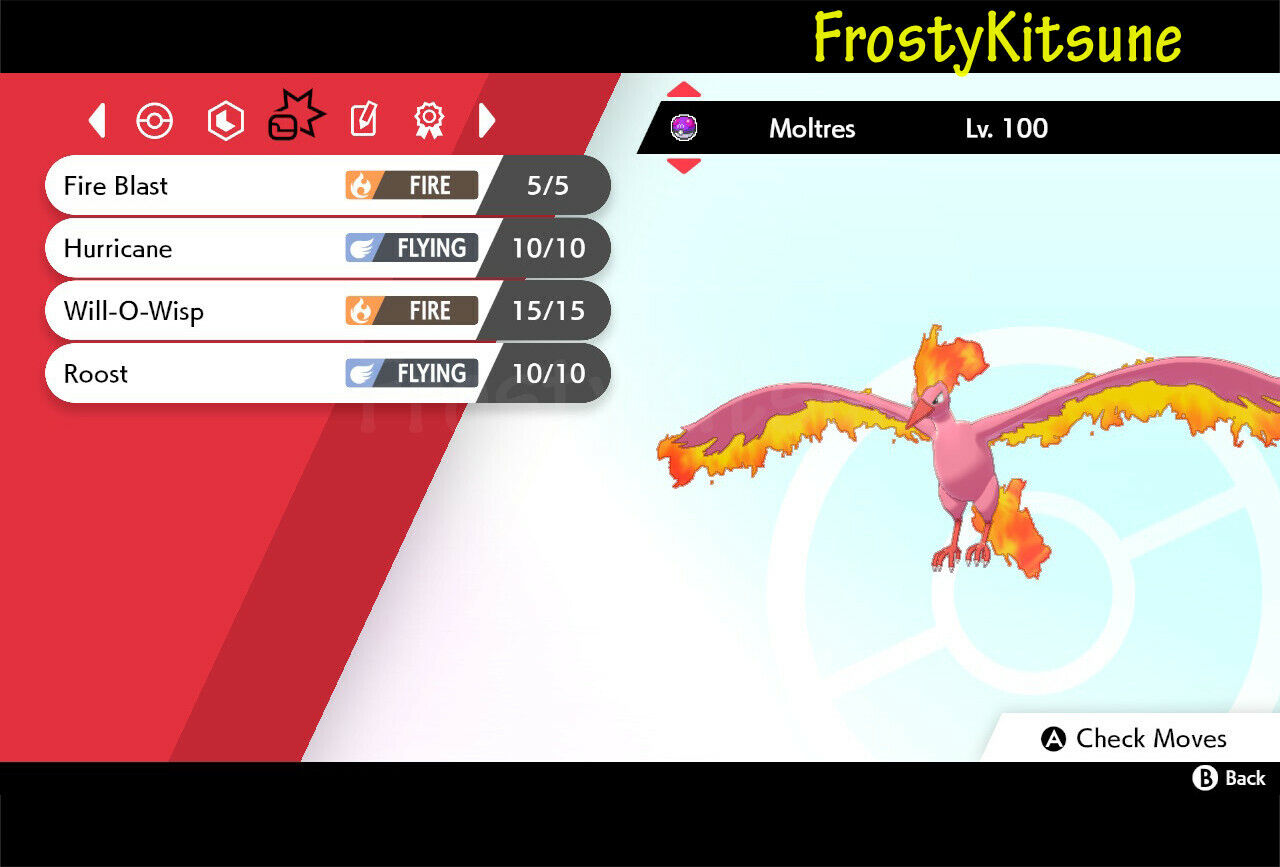 Square Shiny Galar Moltres, Articuno,Zapdos Legend Algeria