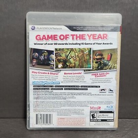 Little Big Planet PlayStation 3 PS3 Game of the Year Edition CIB