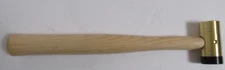 New Grace USA BH-8DT 8 oz Brass Hammer w/Delrin Tip Gunsmith Machinist Mechanic