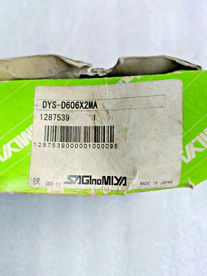SAGINOMIYA PRESSURE SWITCH DYS-D606X2MA