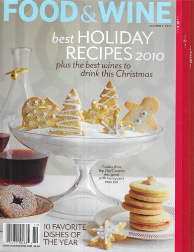 Food and wine magazine christmas show 2025