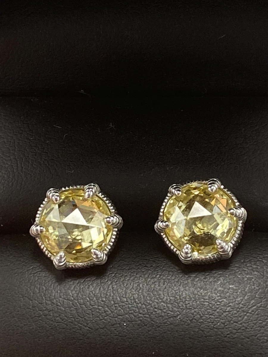 Judith ripka citrine best sale earrings