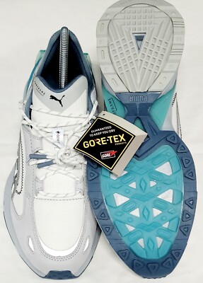Puma PWRFRAME OP-1 GTX Goretex White/Grey (381600-01) Men display picture 1