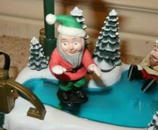 New Bright Holiday Express Tanker REPLACEMENT Ice Skating ELF Magnetic VIDEO