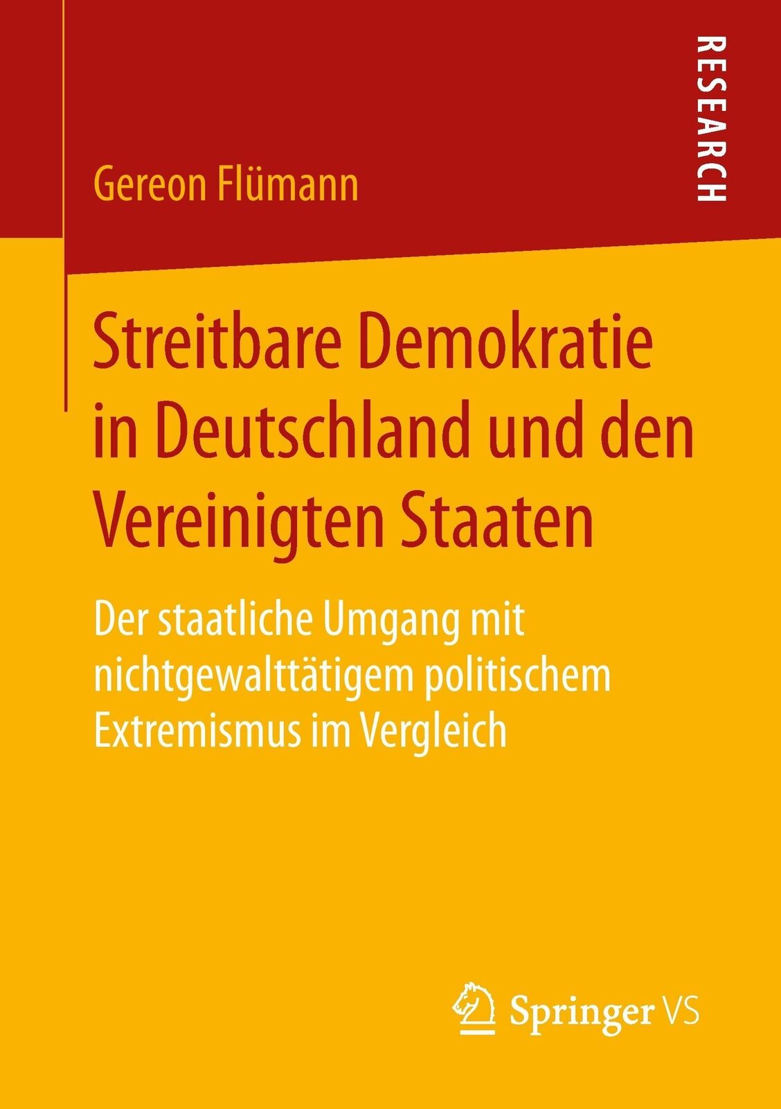 Streitbare Demokratie in Deutschland und den Vereinigten Staaten | Buch | 978365 - Flümann, Gereon