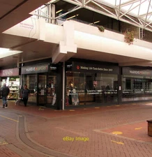 Photo 6x4 Warrens Bakery on a town centre corner, Cwmbran At 8 The Mall o c2020