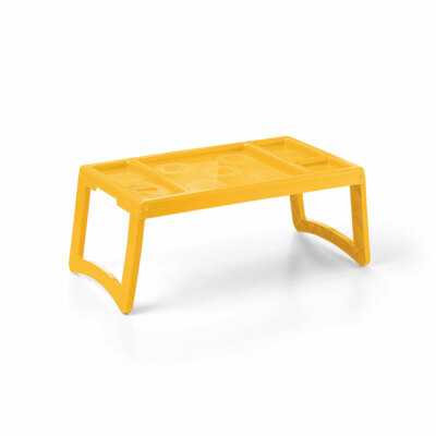 BLIM BLIMWARE BED TRAY WITH FOLDING COMPARTMENTS cm 52 x 30 x22h YELLOW