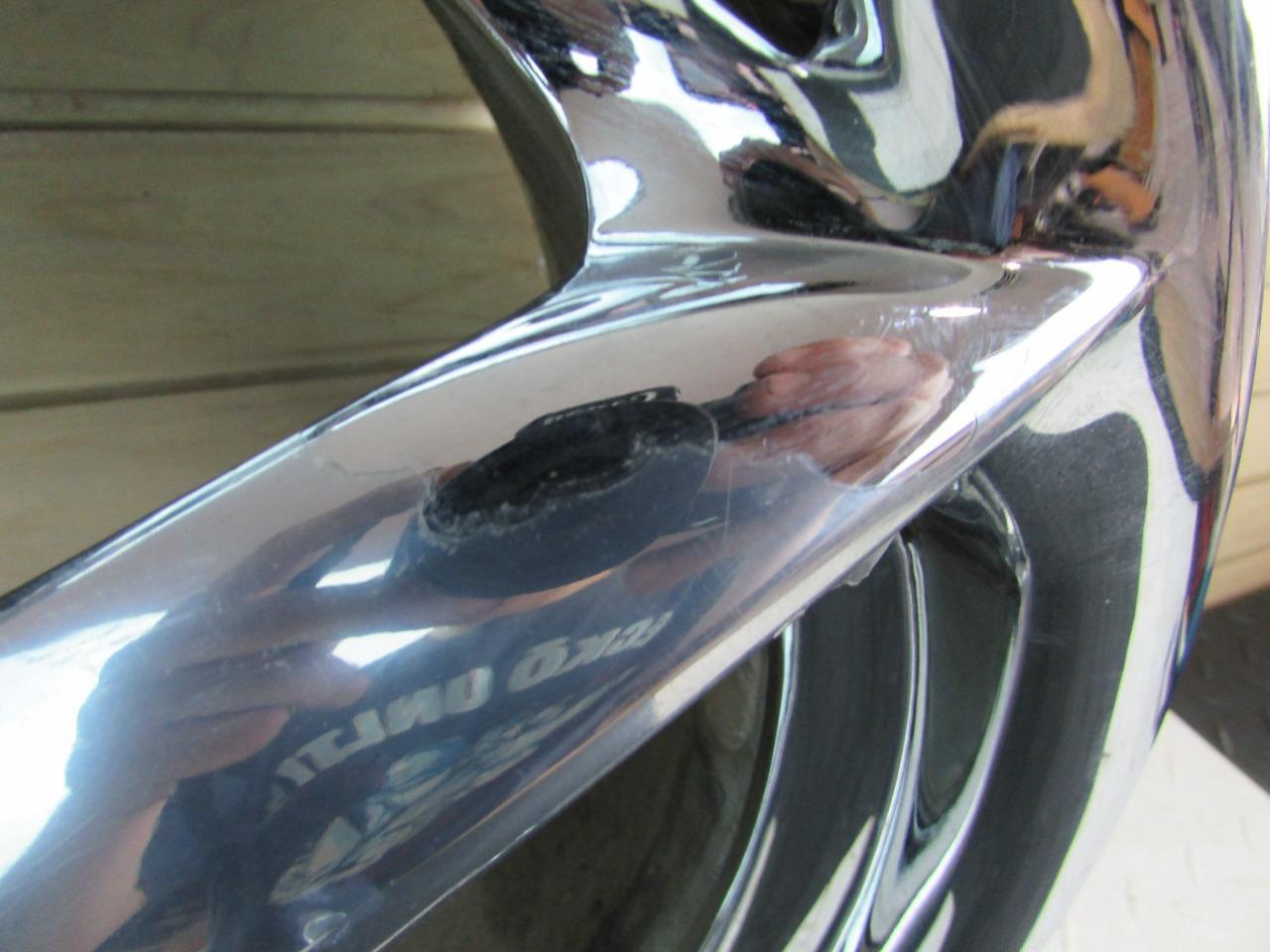 Ferrari 360 Front BBS Chrome Wheel 18x7.5 *Protective Film Peeling* 164173