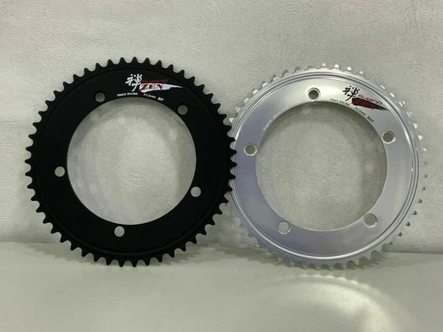 Sugino Track Racing ZEN144 BCD 144mm x 5Bolts 1/2" x 1/8" Chainring (44T-67T)