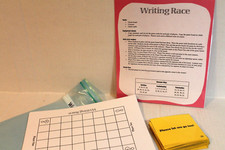 Language Arts Writing Race Game 2-Player Activity Grades 3-5