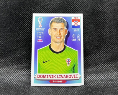 Dominik Livakovic Panini FIFA World Cup Qatar 2022 Stickers #CRO 3 Croatia