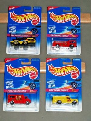 hot wheels fire squad series