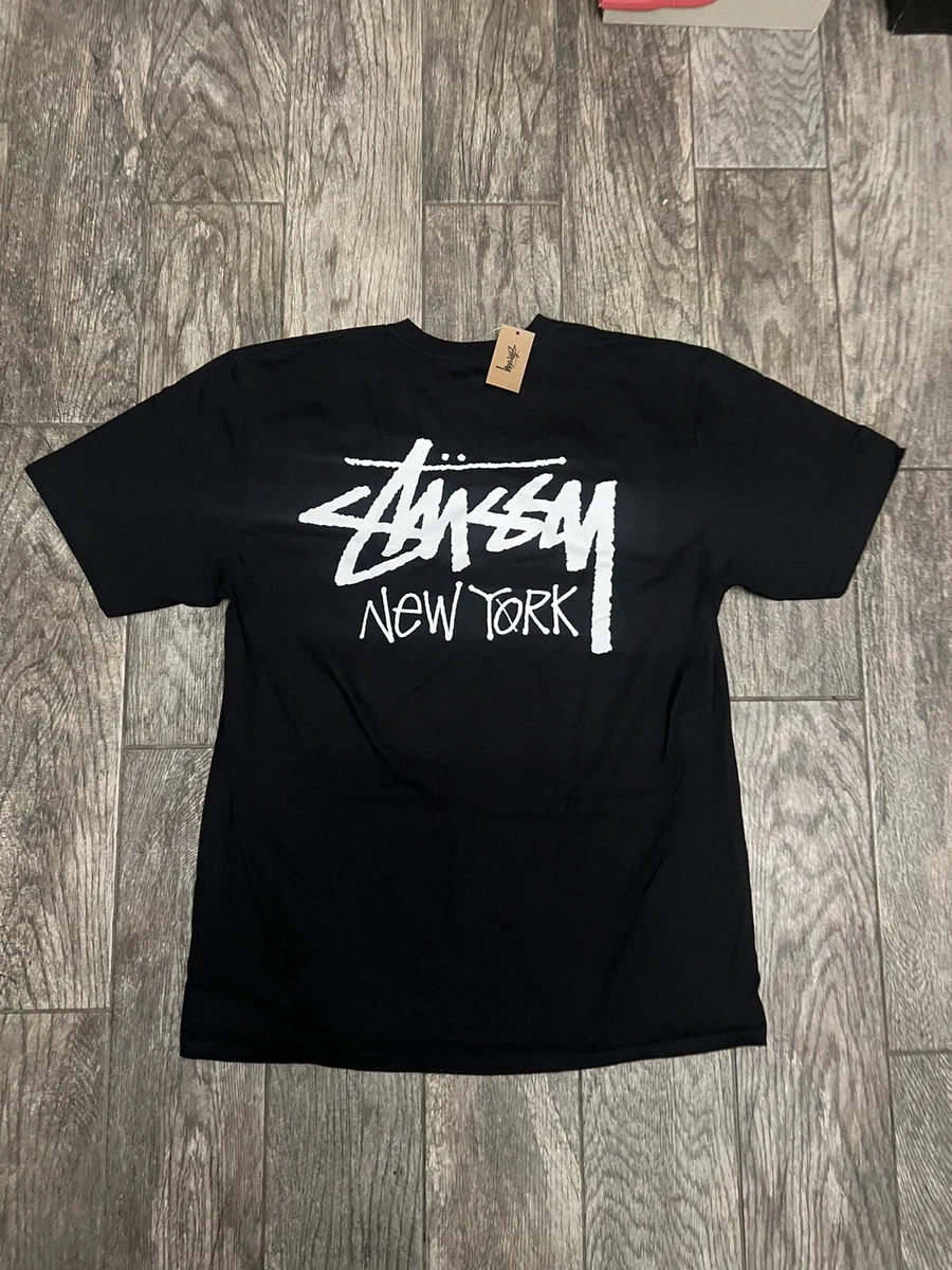Stussy Stock New York Tee Black Size Medium Large XL