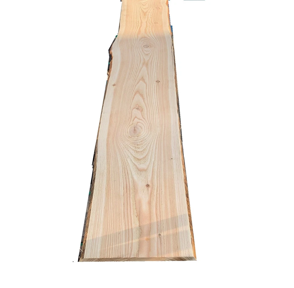 Schwartenbrett Lärche Bohle Brett ab 9,95€/m Baumscheibe Bonanzazaun Zaunbretter