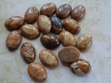 2pcs Oval 13x18mm Natural/Synthetic Semi Precious Loose Gemstone Cabochon Cameo