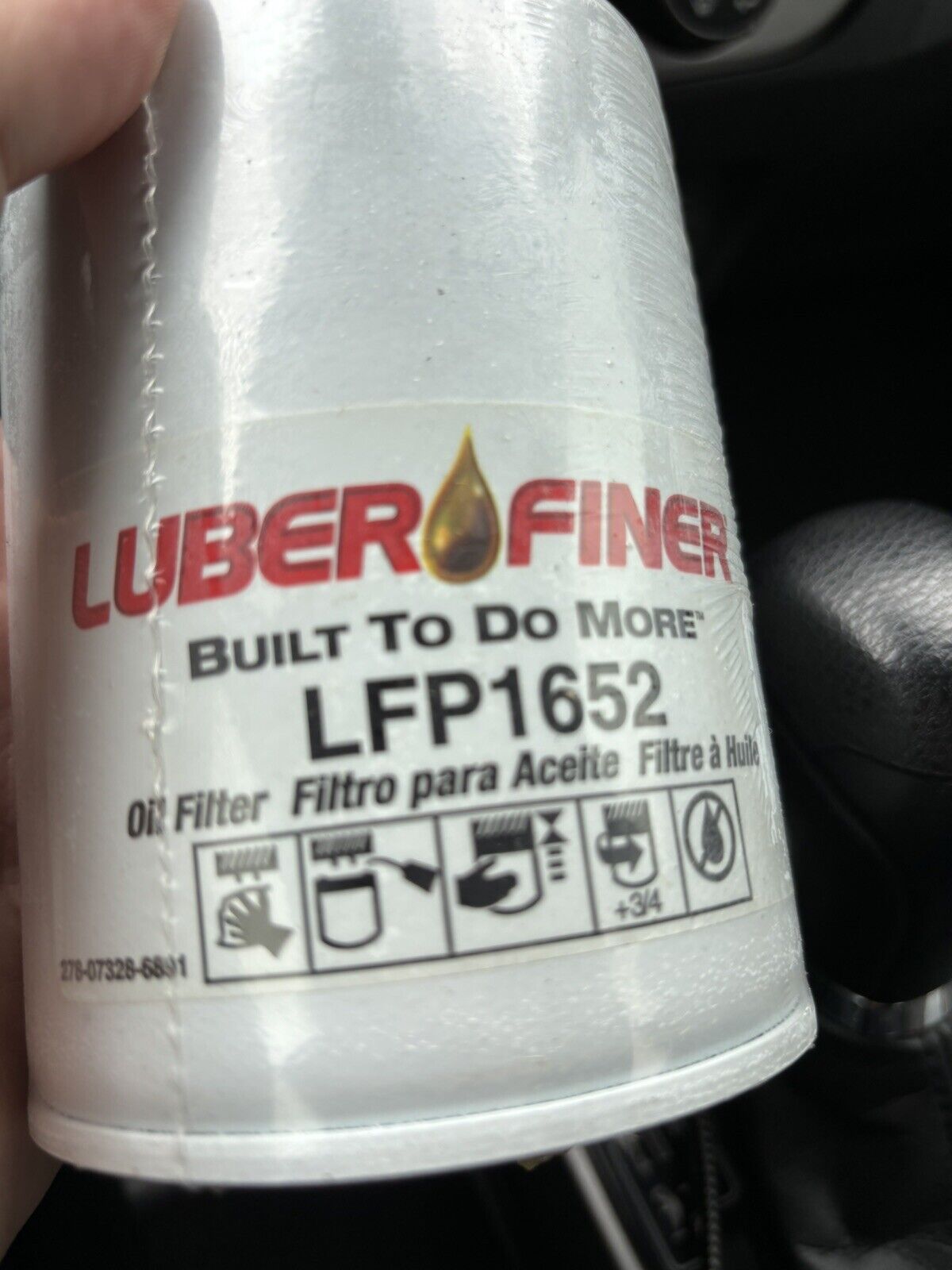 Power Steering Oil Cooler  Filter Luber-Finer LFP1652