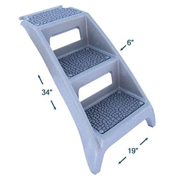 Pasos de baño de refuerzo para baño de perro portátiles, ligeros, antideslizantes Foto 2 de 4