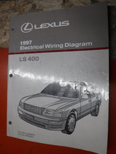 1997 LEXUS LS 400 ORIGINAL FACTORY ELECTRICAL WIRING DIAGRAMS MANUAL SERVICE