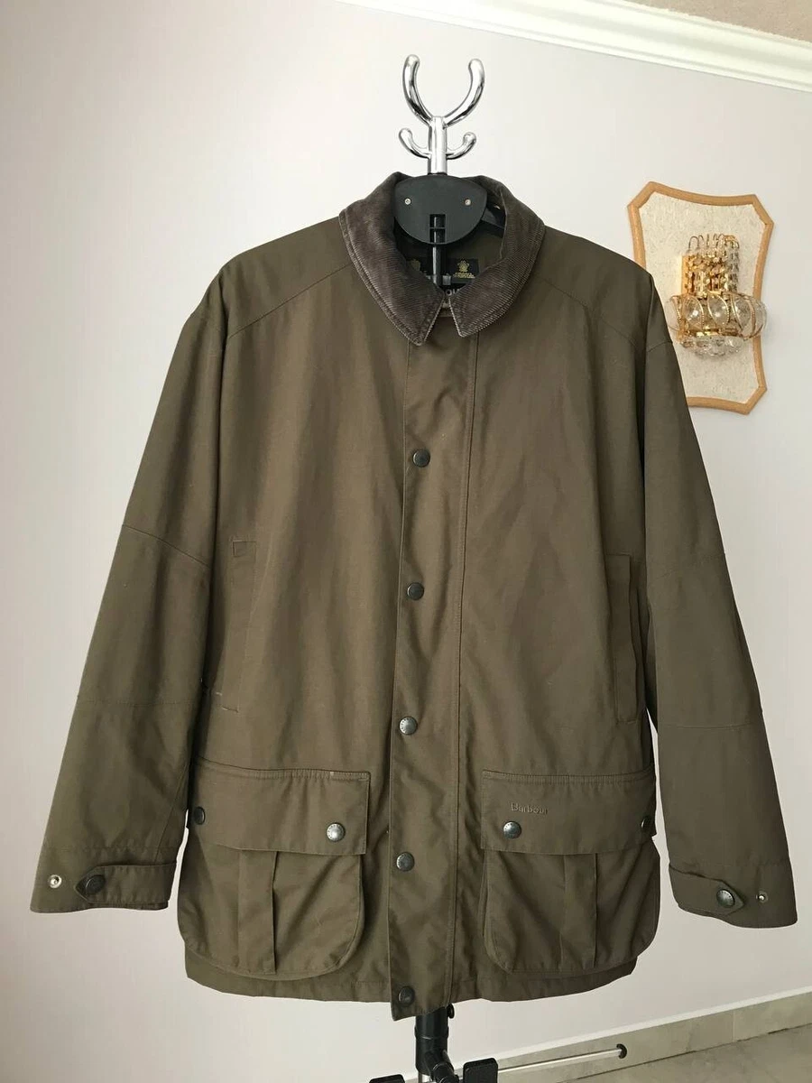 Mens khaki cheap barbour jacket
