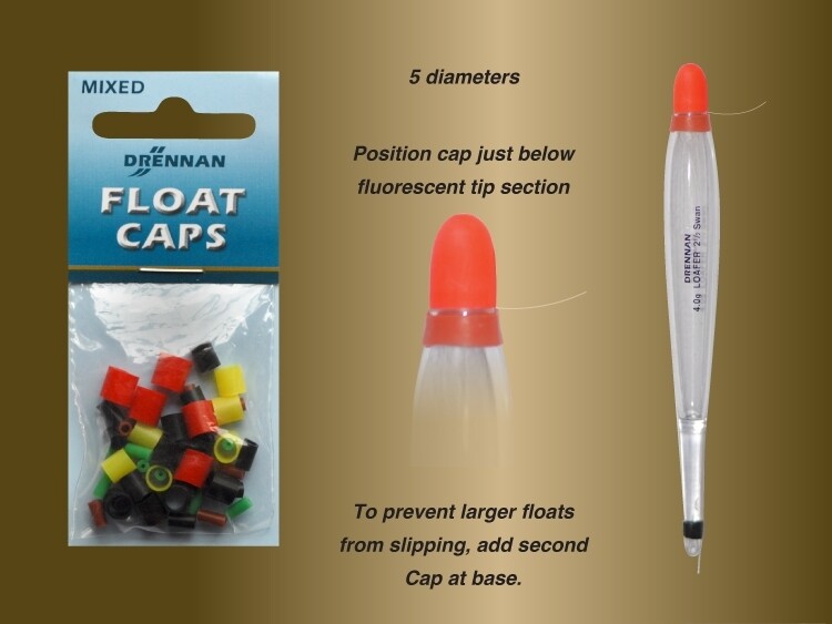 Drennan Mixed Float Caps Rubbers eBay