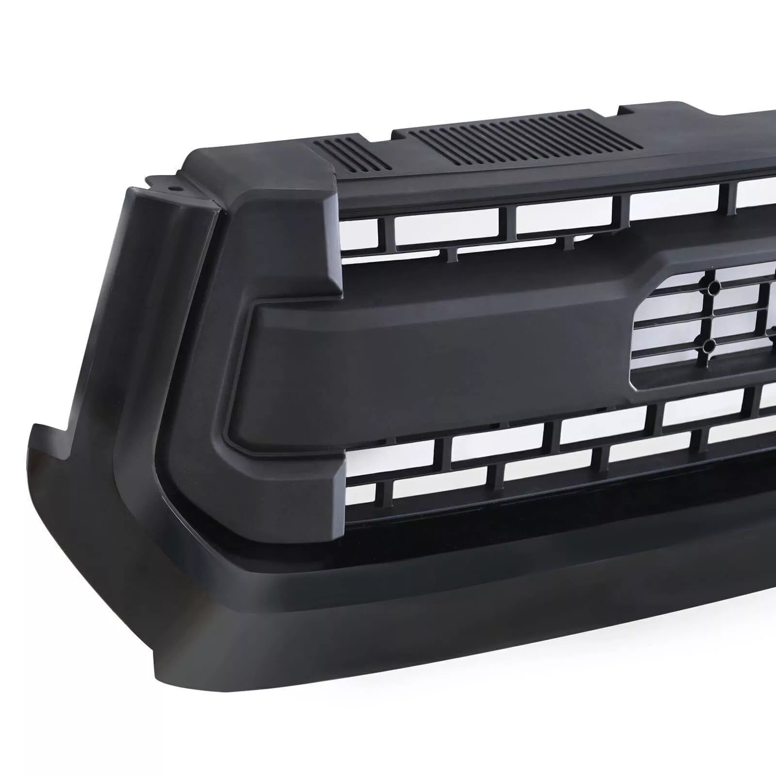 Front Grille For 2014-2017 Toyota Tundra TRD Matte Black Mesh Grill W/ Letters