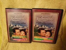 BRAND NEW/UN-SEALED DVD! ERNEST HEMMINGWAYS SNOWS OF KILIMANJARO! GREGORY PECK!