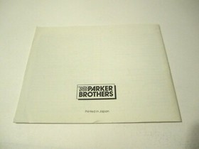 Nintendo NES Monopoly Manual Only