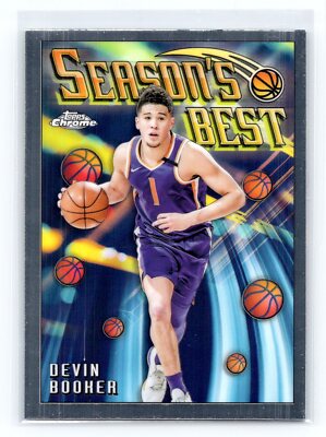 2024 Topps Chrome Basketball #SB-2 Devin Booker Season's Best