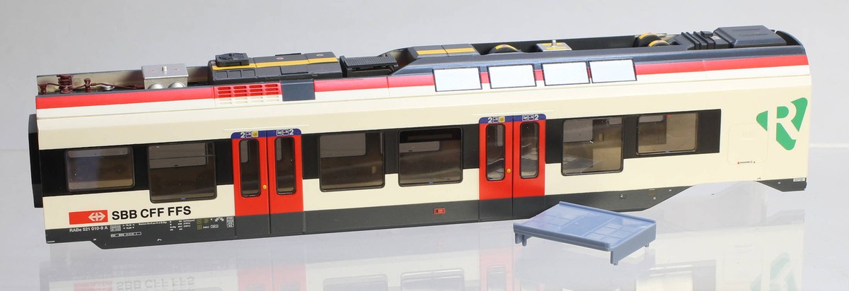 LILIPUT L33990-315-1 Wagenkasten SBB Flirt RABe 521 010-9, Einheit 
