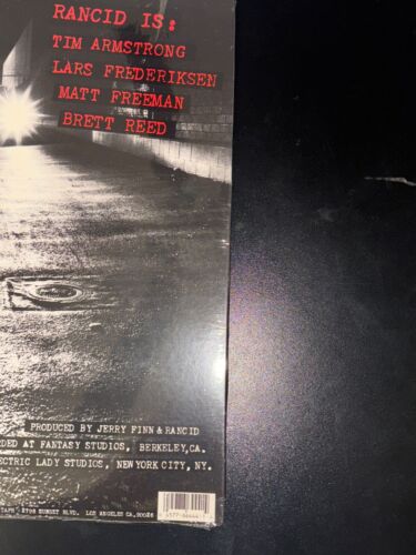 RANCID ...And Out Come The Wolves RED Vinyl Sealed Limited 800 TIM TIMEBOMB NOFX - Picture 6 of 8