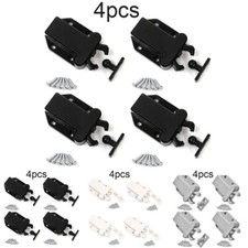 4PCS Push To Open Catch Door Latch Kitchen Cabinet Touch Release Drawer Cupboard