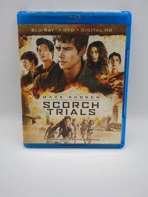 Maze Runner: The Scorch Trials Blu-Ray DVD The Maze Was Just The Beginning 