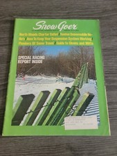 Vintage FEBUARY 1971 SNOW GOER SNOWMOBILE MAGAZINE