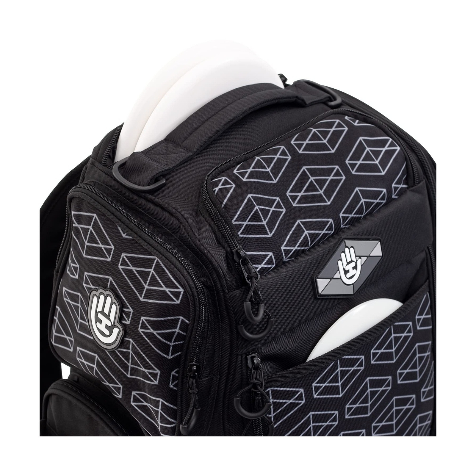 Handeye Supply Company Mission Rig Disc Golf Bag 20+ Disc Capacity