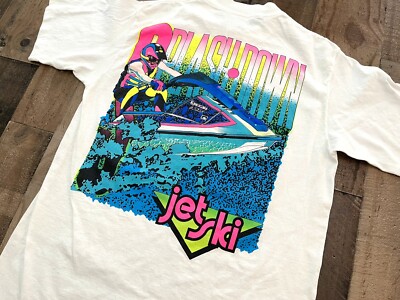 NOS Vintage Kawasaki Jet Ski IJSBA Kawasaki Shirt 650SX USA RARE