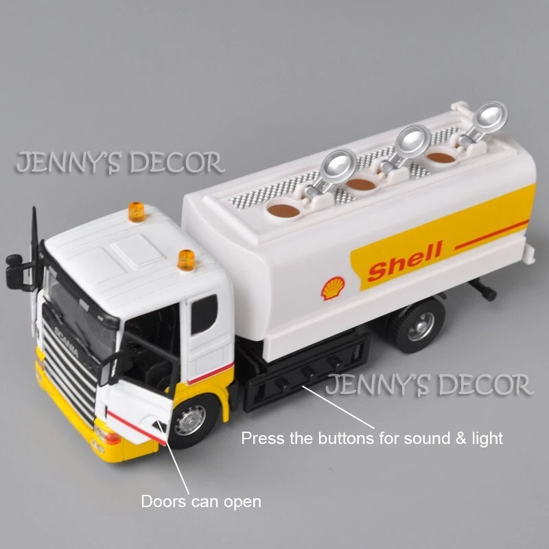 1:43 Scale Diecast Vehicle Model Toy Scania T420 Oil Tank Truck Tanker Replica - Image 3 of 4