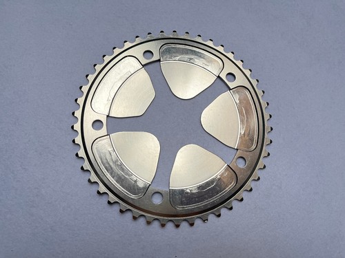 CORONA CHAINRING Stronglight 107 AERO DELTA ROAD 46 t - New 144 BCD ultrarare - Foto 8 di 10